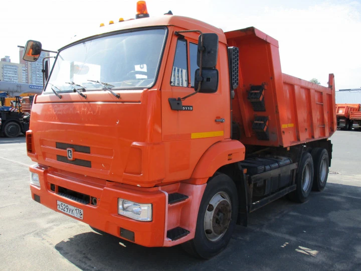 Лот № 5. Самосвал КАМАЗ 65115-42
